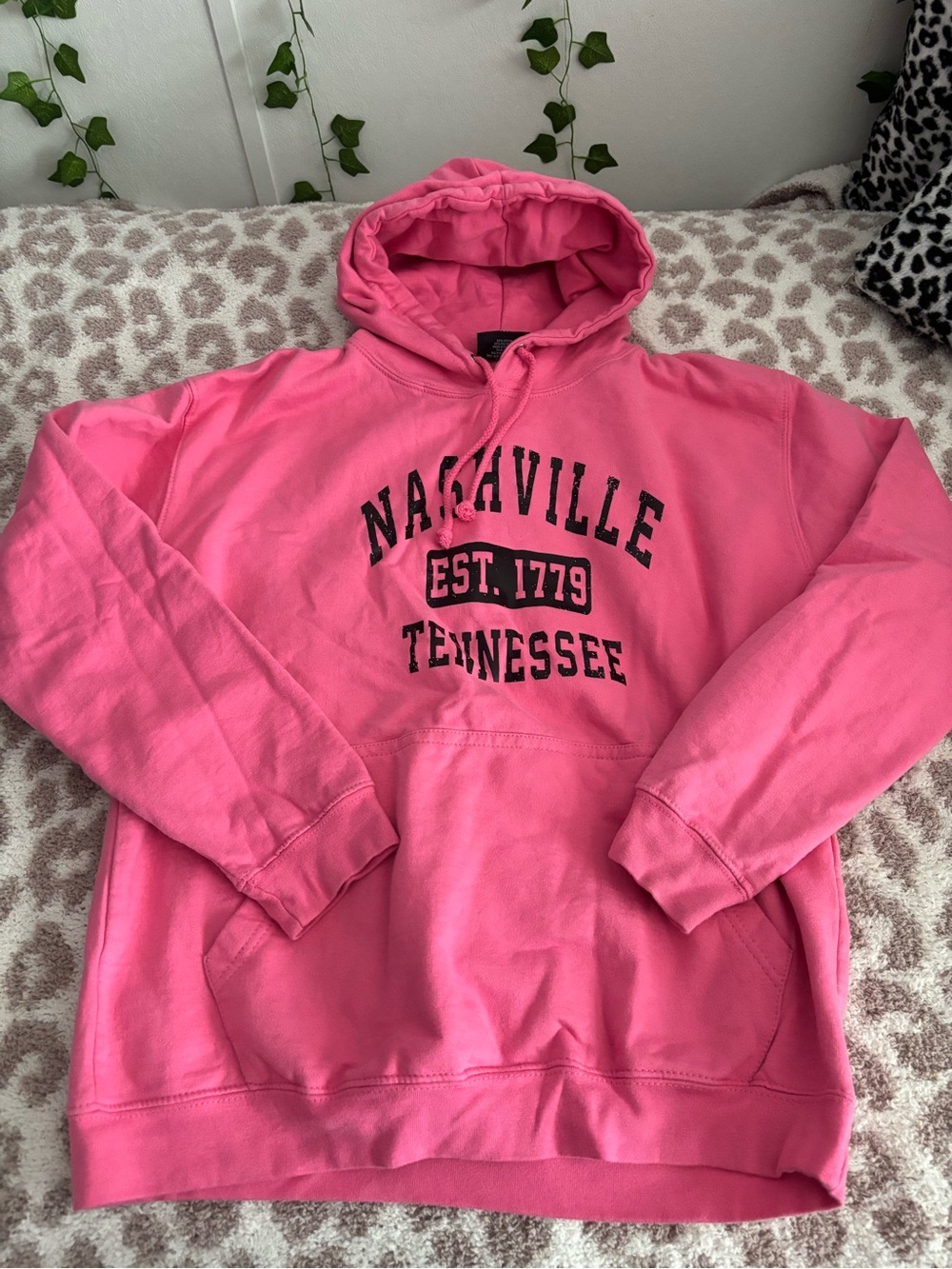 pink nashville tennessee hoodie